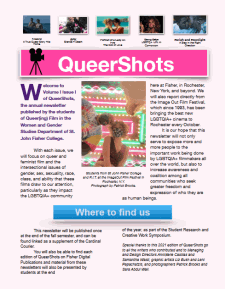 QueerShots 2021 Volume 1 Cover Art